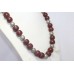 Necklace 925 Sterling Silver Processed Amber Stone Handmade Women Gift D293
